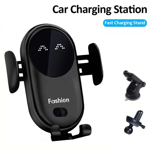 Infrared Induction Car Wireless Charger Stand Car