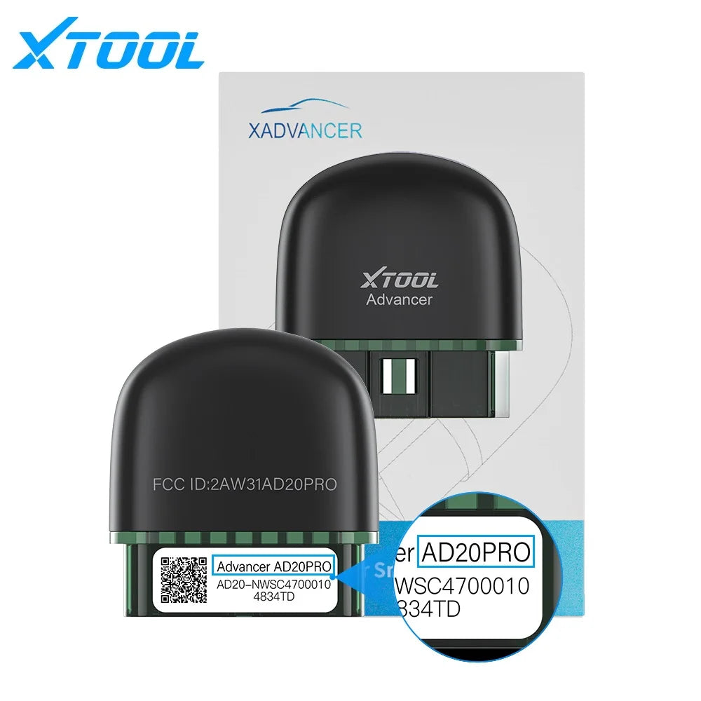 XTOOL Advancer AD20PRO OBD2 Bluetooth Scanner Full System Car Diagnostic Tool